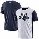 Los Angeles Rams Nike Performance T-Shirt White,baseball caps,new era cap wholesale,wholesale hats